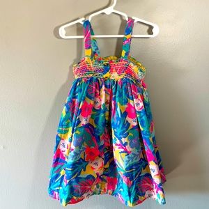 Cat & Jack colorful tropical dress